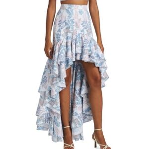 No Pise La Grama High Low Skirt